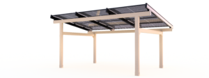 Watertight Solar Pergola
